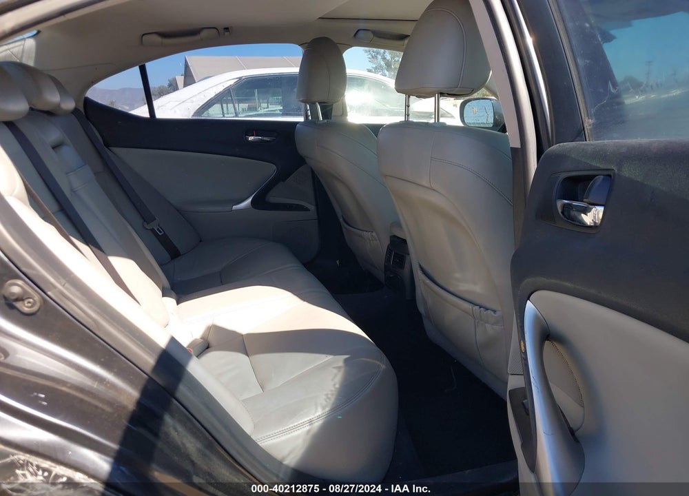 2008 LEXUS IS 250 VIN: JTHBK262282080293