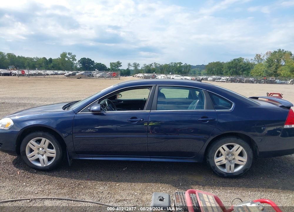 2012 CHEVROLET IMPALA LT VIN: 2G1WB5E37C1255587