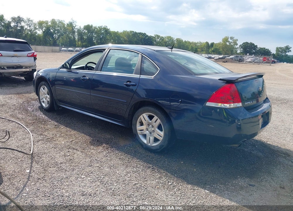 2012 CHEVROLET IMPALA LT VIN: 2G1WB5E37C1255587