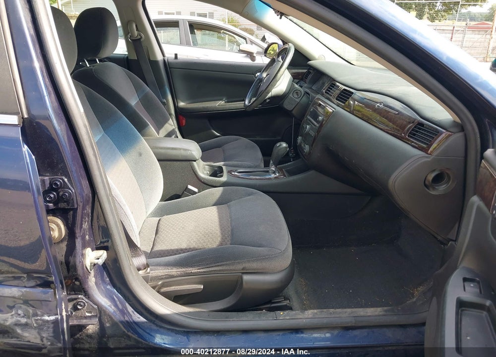 2012 CHEVROLET IMPALA LT VIN: 2G1WB5E37C1255587