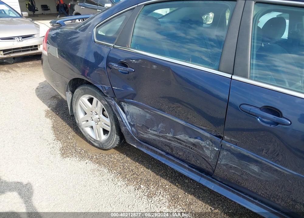 2012 CHEVROLET IMPALA LT VIN: 2G1WB5E37C1255587