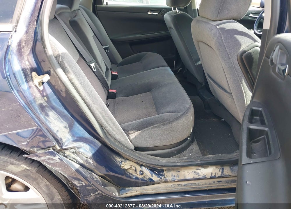 2012 CHEVROLET IMPALA LT VIN: 2G1WB5E37C1255587