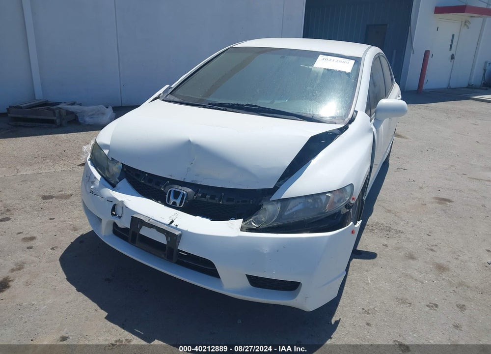 2009 HONDA CIVIC LX VIN: 2HGFA16579H348338