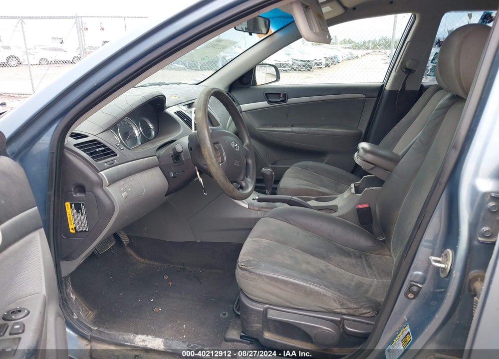 2009 HYUNDAI SONATA VIN: 5NPET46CX9H568844