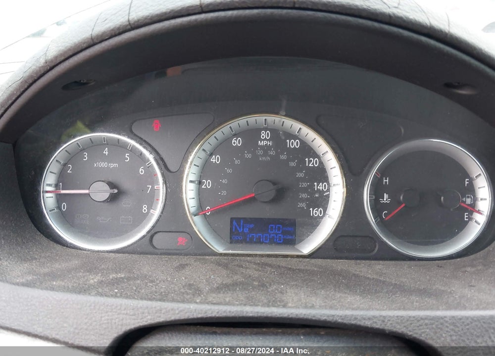 2009 HYUNDAI SONATA VIN: 5NPET46CX9H568844