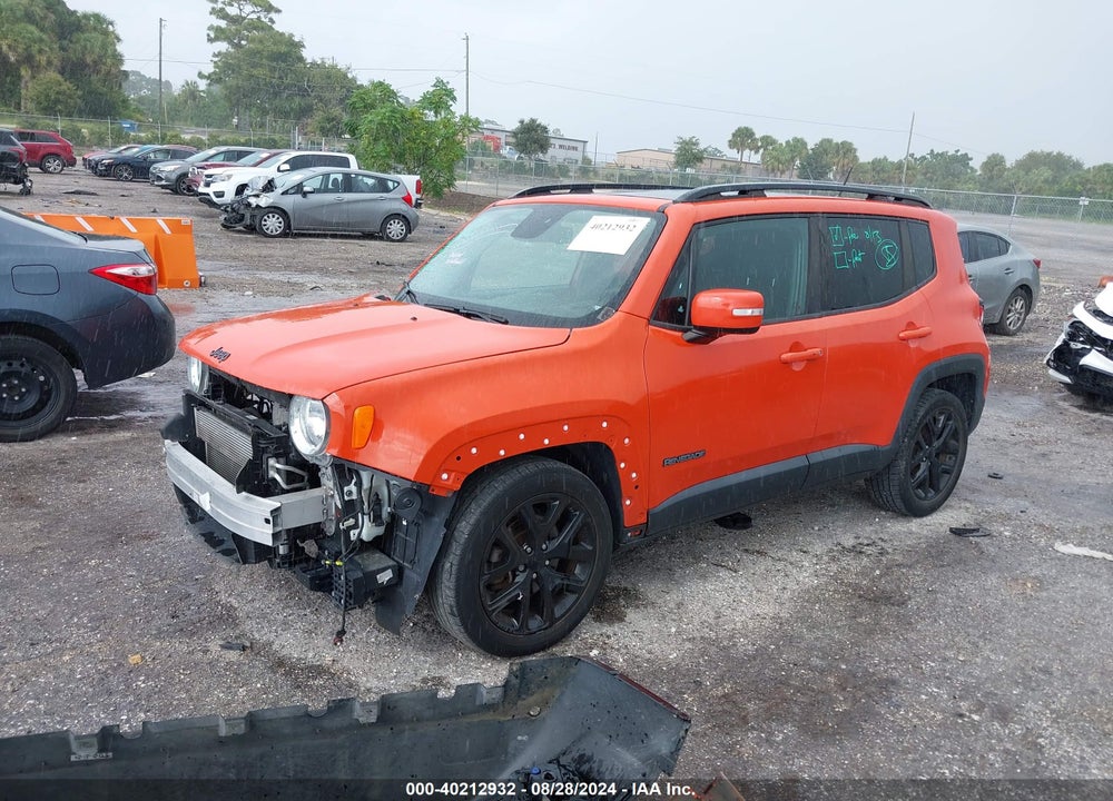 2017 JEEP RENEGADE ALTITUDE FWD VIN: ZACCJABB7HPG25693