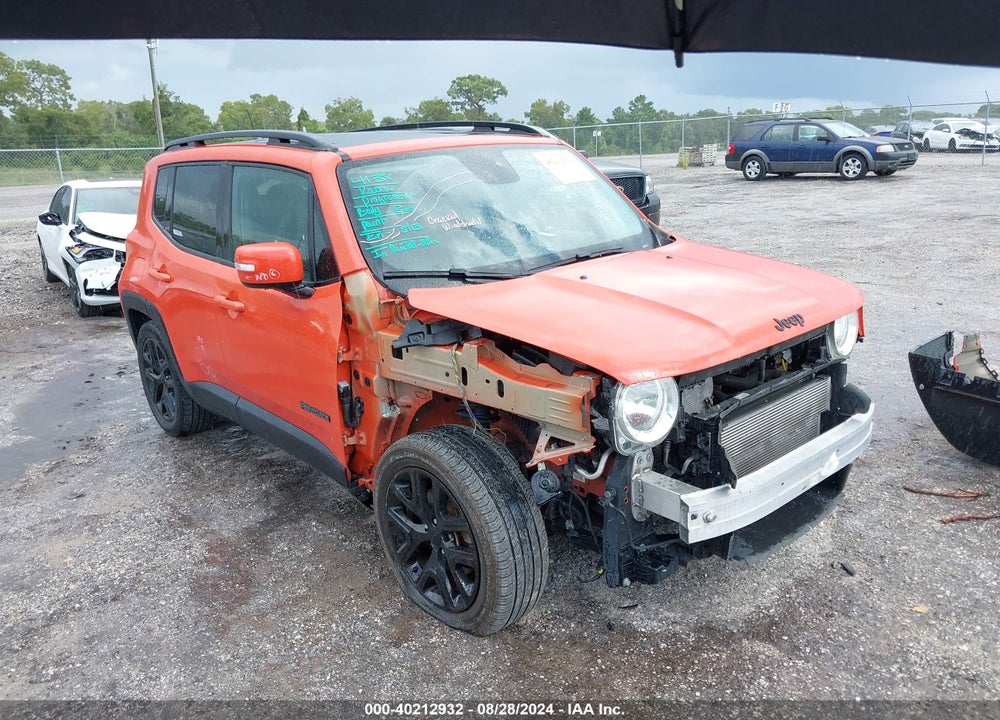 2017 JEEP RENEGADE ALTITUDE FWD VIN: ZACCJABB7HPG25693