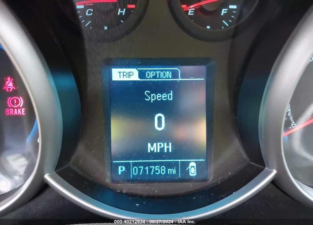 2014 CHEVROLET CRUZE 2LT AUTO VIN: 1G1PE5SB8E7337082