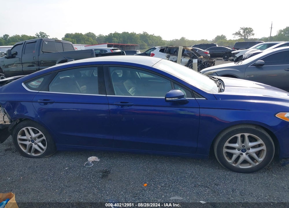 2016 FORD FUSION SE VIN: 3FA6P0H74GR240840