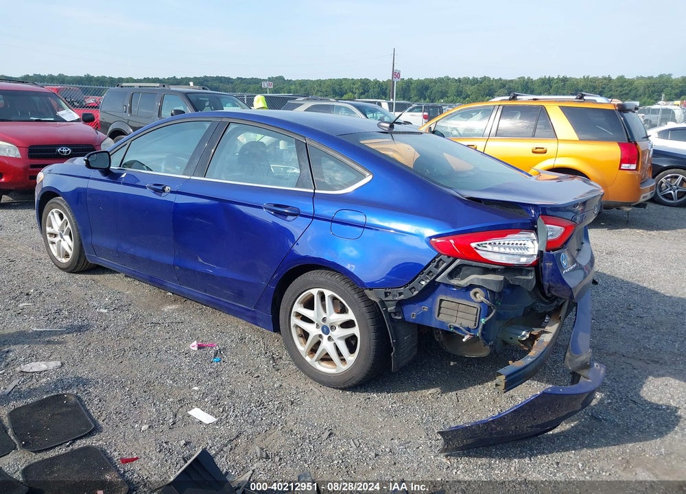 2016 FORD FUSION SE VIN: 3FA6P0H74GR240840