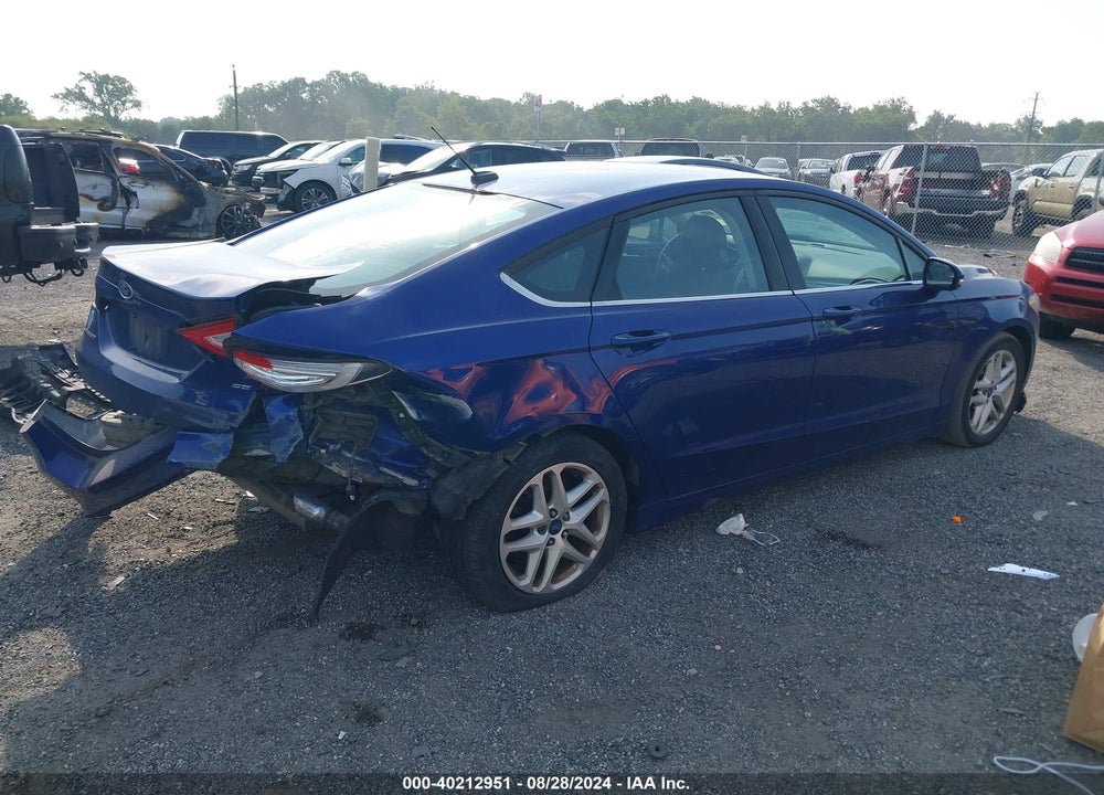 2016 FORD FUSION SE VIN: 3FA6P0H74GR240840