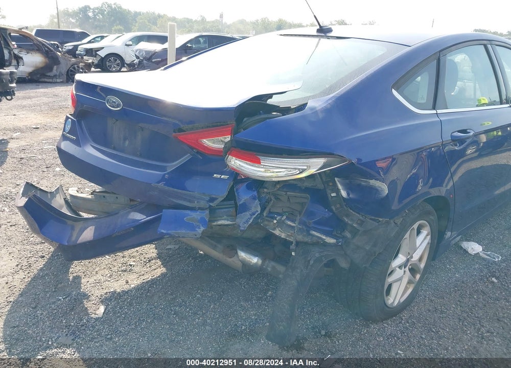 2016 FORD FUSION SE VIN: 3FA6P0H74GR240840