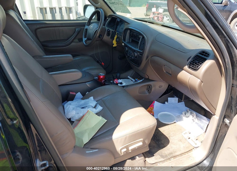 2003 TOYOTA SEQUOIA LIMITED VIN: 5TDBT48A33S184761
