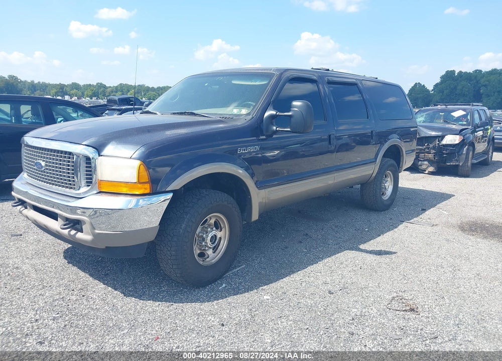 2000 FORD EXCURSION LIMITED VIN: 1FMNU43S8YEC52569