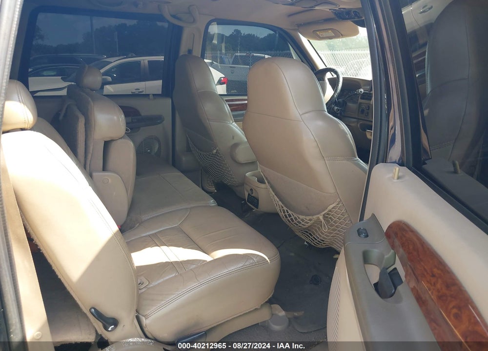 2000 FORD EXCURSION LIMITED VIN: 1FMNU43S8YEC52569