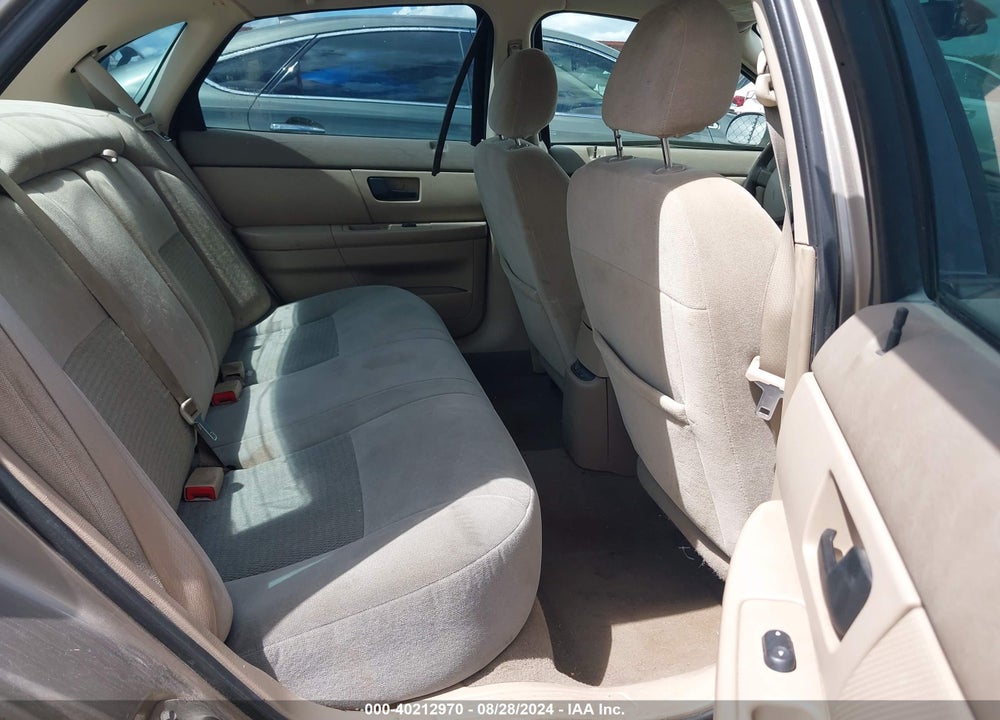 2006 FORD TAURUS SEL VIN: 1FAFP56U76A238529