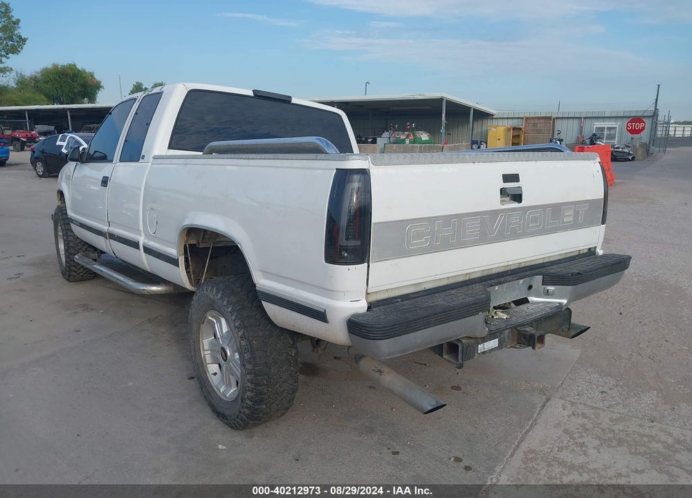 1997 CHEVROLET K1500 FLEETSIDE VIN: 2GCEK19R0V1196816