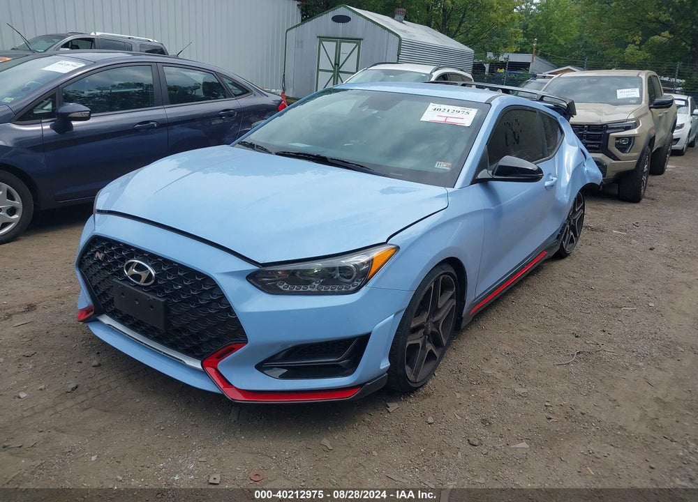 2022 HYUNDAI VELOSTER N VIN: KMHT36AHXNU013829