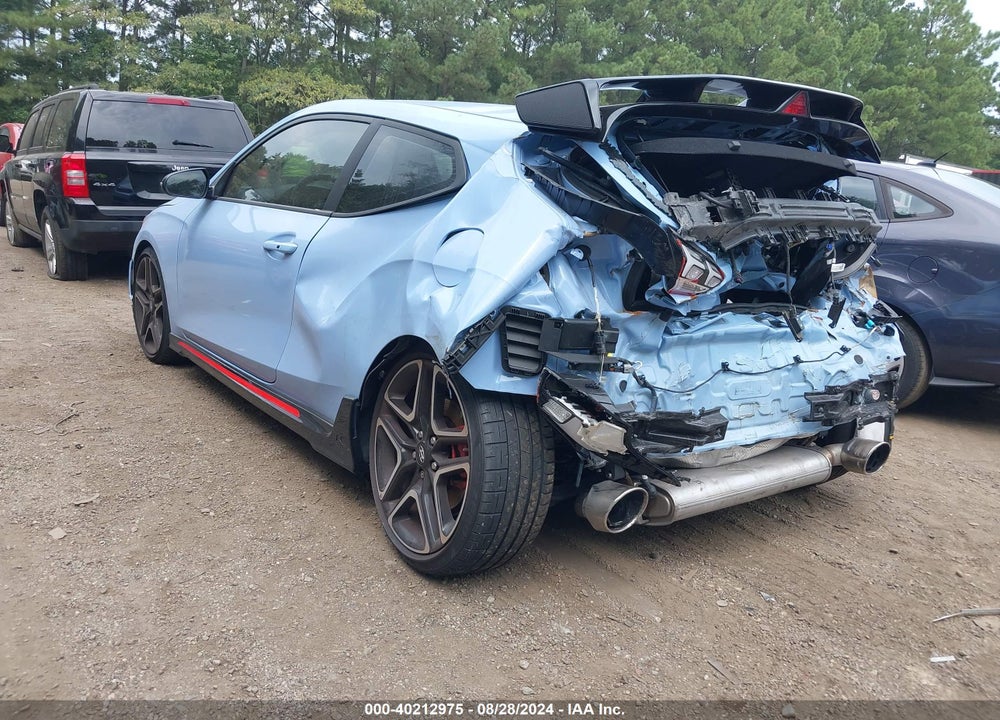 2022 HYUNDAI VELOSTER N VIN: KMHT36AHXNU013829