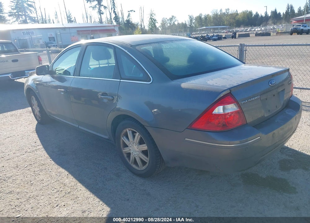 2006 FORD FIVE HUNDRED VIN: 1FAHP25106G172241