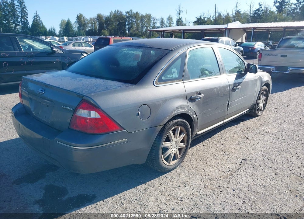 2006 FORD FIVE HUNDRED VIN: 1FAHP25106G172241