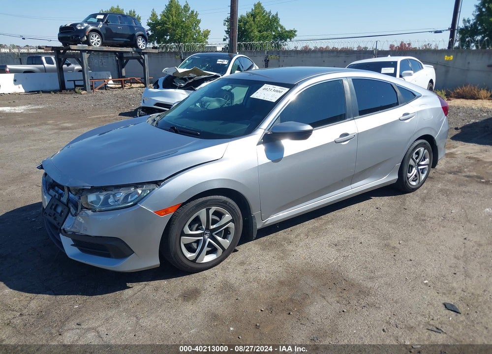 2018 HONDA CIVIC LX VIN: 2HGFC2F58JH564767