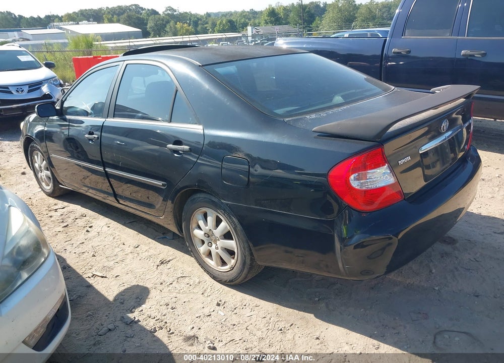 2002 TOYOTA CAMRY XLE V6 VIN: 4T1BF30K92U020815