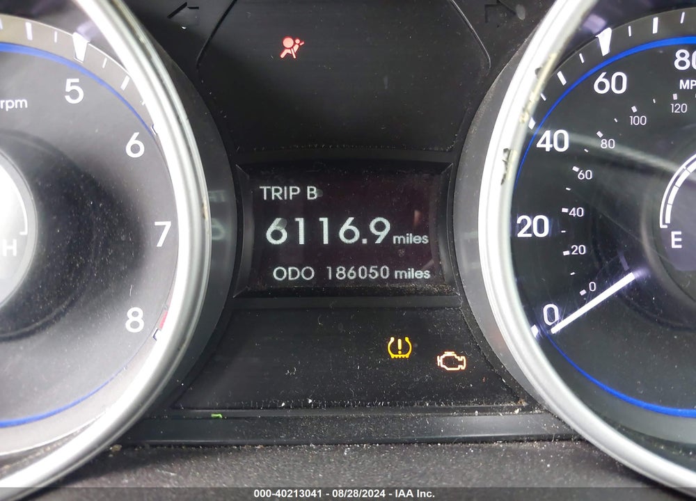 2011 HYUNDAI SONATA GLS VIN: 5NPEB4AC2BH042935