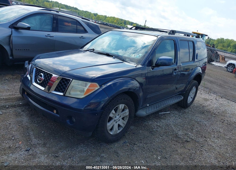 2006 NISSAN PATHFINDER LE VIN: 5N1AR18W96C630613