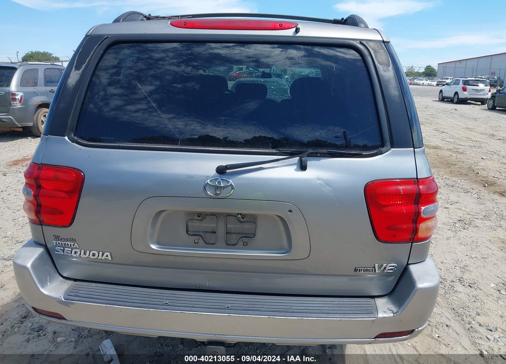 2004 TOYOTA SEQUOIA SR5 V8 VIN: 5TDZT34A54S217436