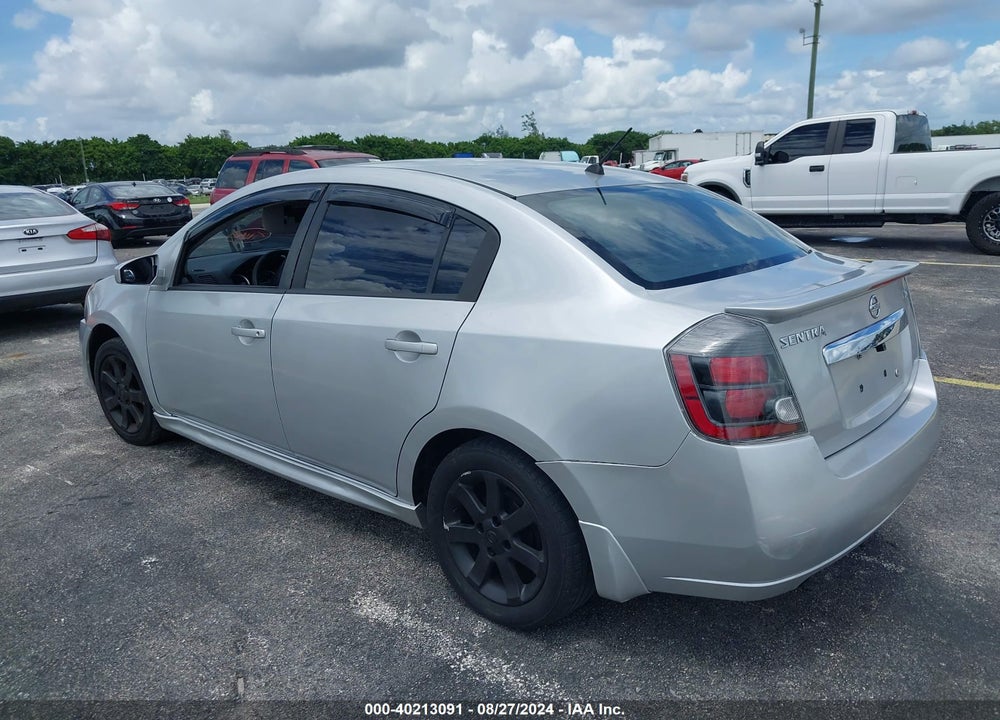 2012 NISSAN SENTRA 2.0 SR VIN: 3N1AB6AP1CL658739
