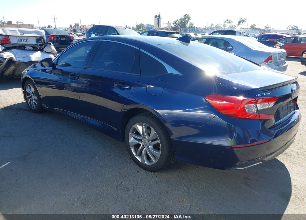 2018 HONDA ACCORD LX VIN: 1HGCV1F18JA105547