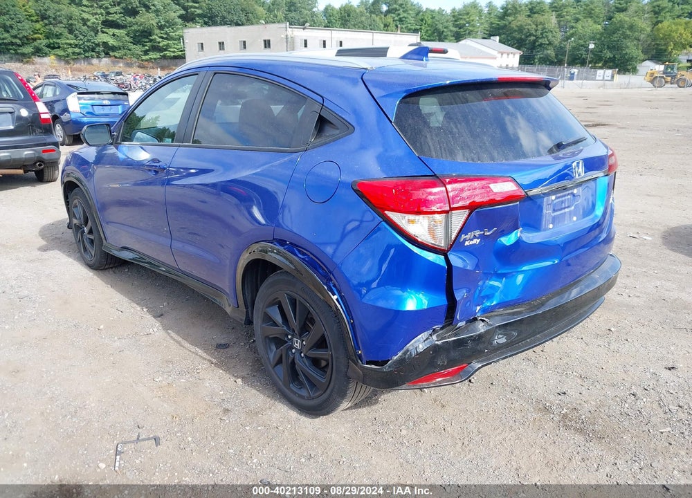 2022 HONDA HR-V AWD SPORT VIN: 3CZRU6H13NM757842