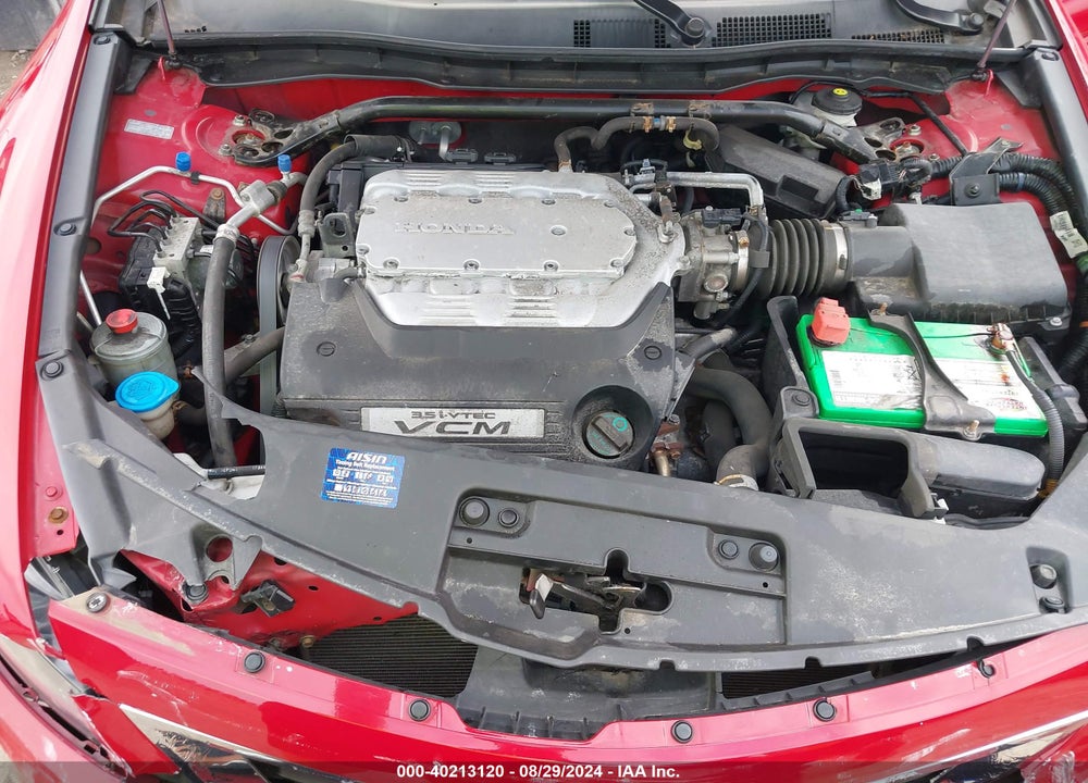 2009 HONDA ACCORD 3.5 EX-L VIN: 1HGCS22879A001810