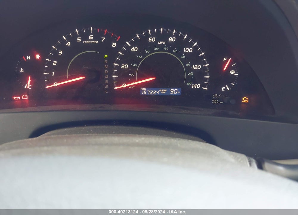 2007 TOYOTA CAMRY LE VIN: JTNBE46K473012442