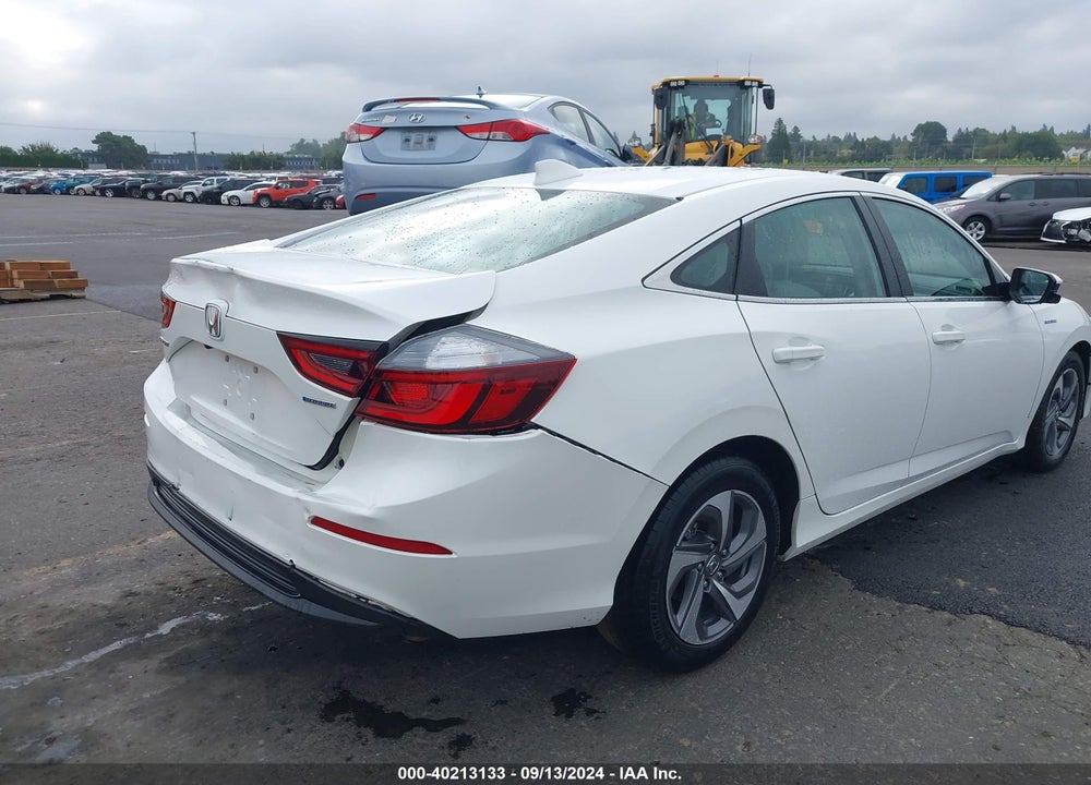 2019 HONDA INSIGHT EX VIN: 19XZE4F53KE012074