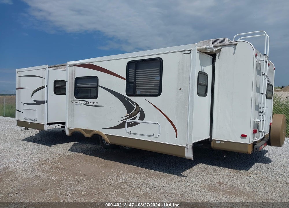2011 FOREST RIVER ROCKWOOD WINDJAMMER TRAVEL TRAILERS VIN: 4X4TRLF28B1838233