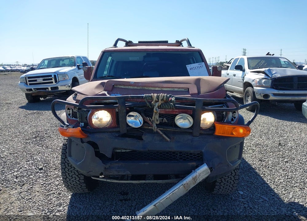 2007 TOYOTA FJ CRUISER VIN: JTEBU11F070099222