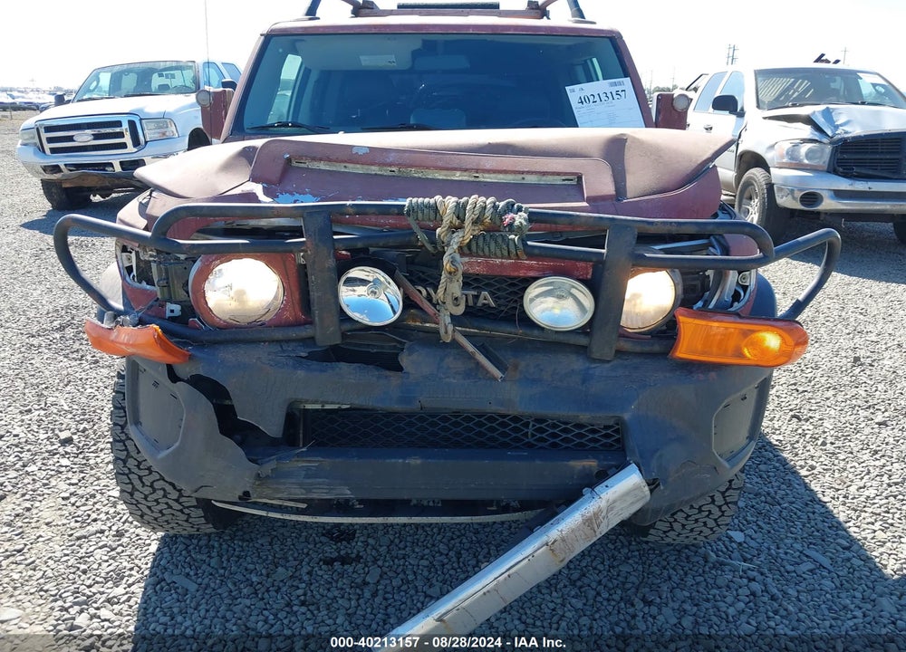 2007 TOYOTA FJ CRUISER VIN: JTEBU11F070099222