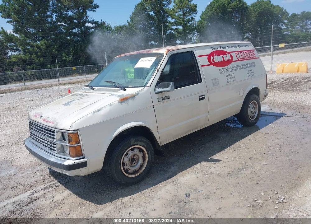 1985 DODGE ROYAL MINI VAN VIN: 2B7FK63G3FR117926