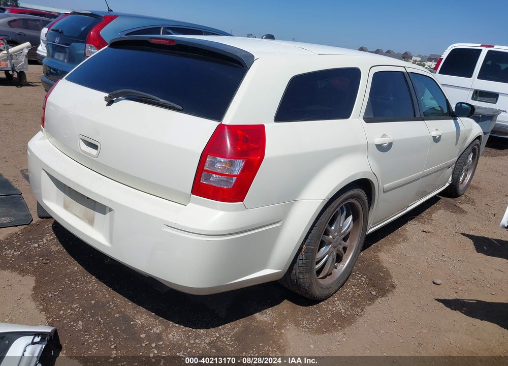 2005 DODGE MAGNUM SE VIN: 2D4FV48V65H570464