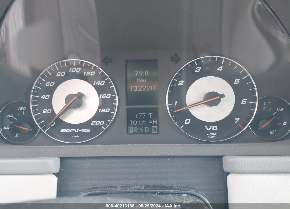 2006 MERCEDES-BENZ C 55 AMG VIN: WDBRF76J06F779466