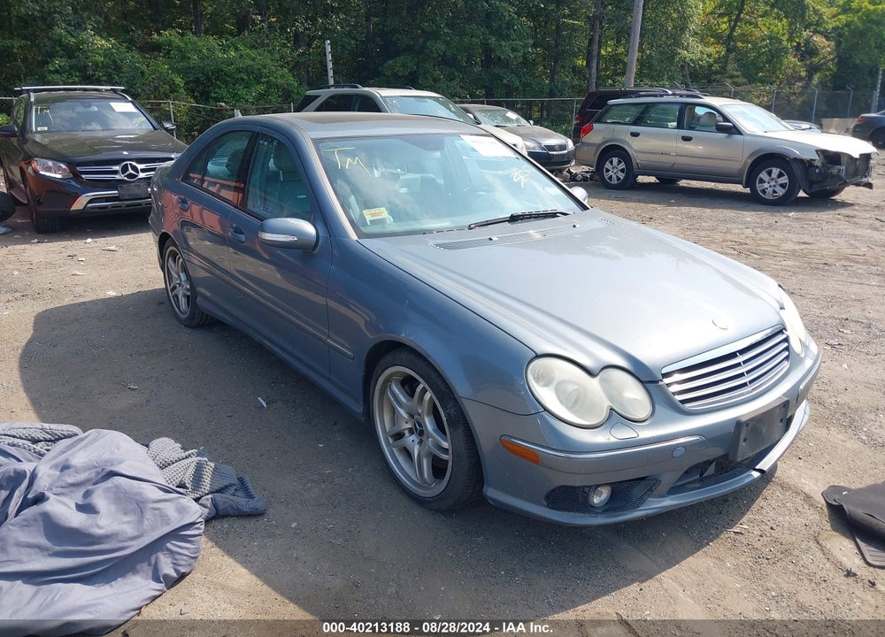 2006 MERCEDES-BENZ C 55 AMG VIN: WDBRF76J06F779466