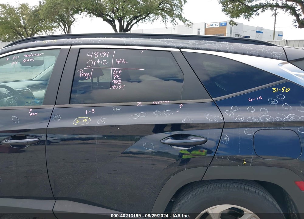2022 HYUNDAI TUCSON SEL VIN: KM8JB3AE7NU044454