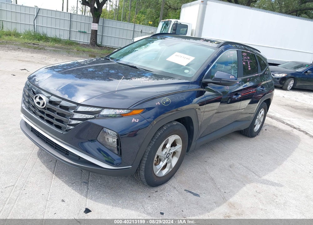 2022 HYUNDAI TUCSON SEL VIN: KM8JB3AE7NU044454