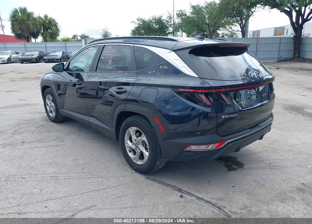 2022 HYUNDAI TUCSON SEL VIN: KM8JB3AE7NU044454