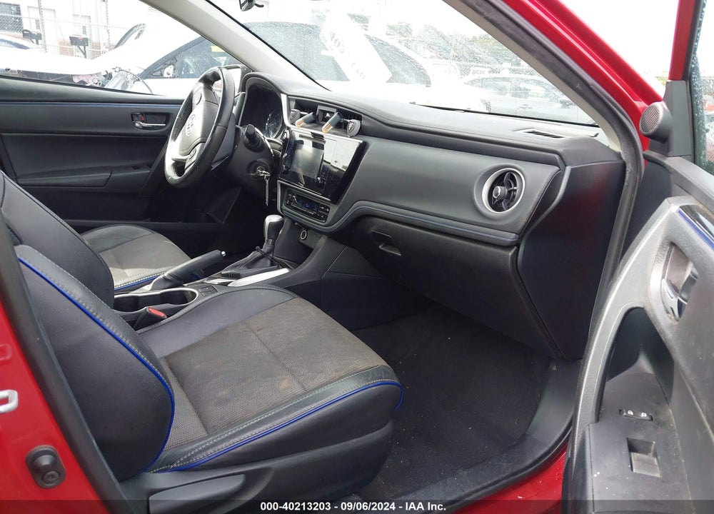 2017 TOYOTA COROLLA SE VIN: 2T1BURHE5HC887193