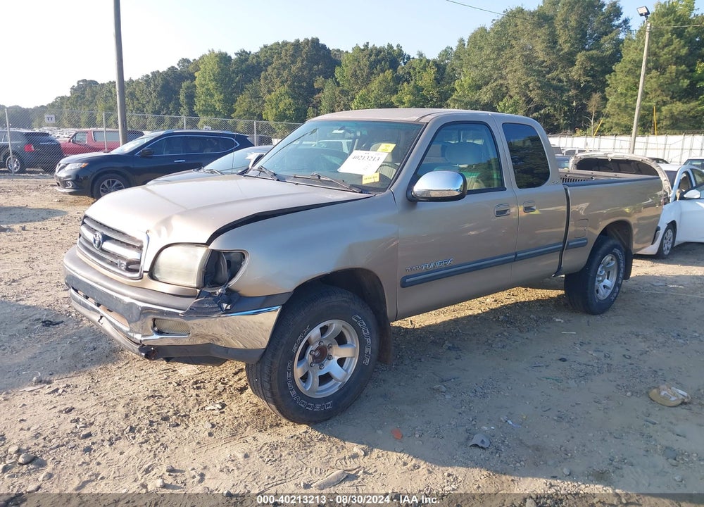 2002 TOYOTA TUNDRA SR5 V8 VIN: 5TBRT34192S281095