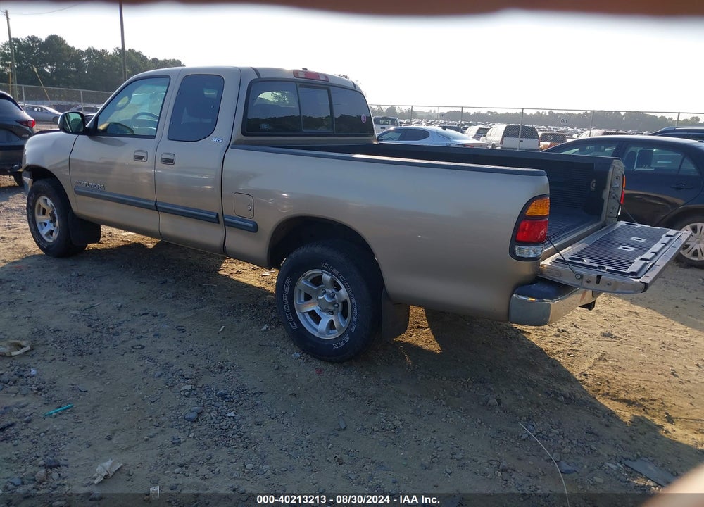 2002 TOYOTA TUNDRA SR5 V8 VIN: 5TBRT34192S281095