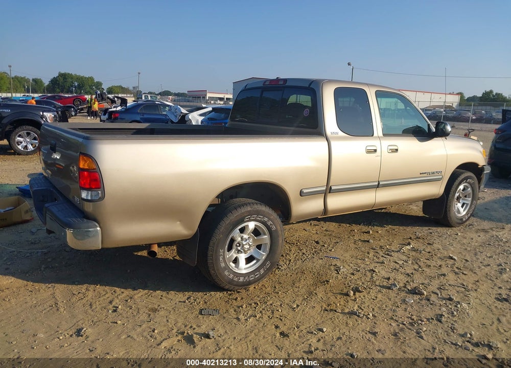 2002 TOYOTA TUNDRA SR5 V8 VIN: 5TBRT34192S281095